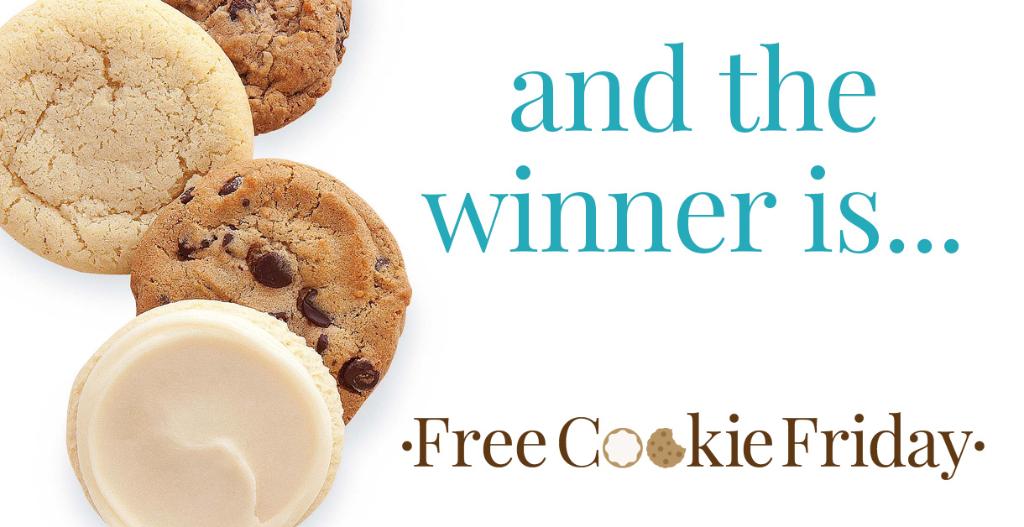 CherylsDesserts's tweet photo. Congrats to all of our FREE COOKIE πͺ FRIDAY winners! Scroll to the bottom of the page and click on "Winners" for the list: https://t.co/zmJqfTuhEN
Prizes are TOTALLY FREE (and yummy!) #freecookiefriday https://t.co/JOy4jCqNZf