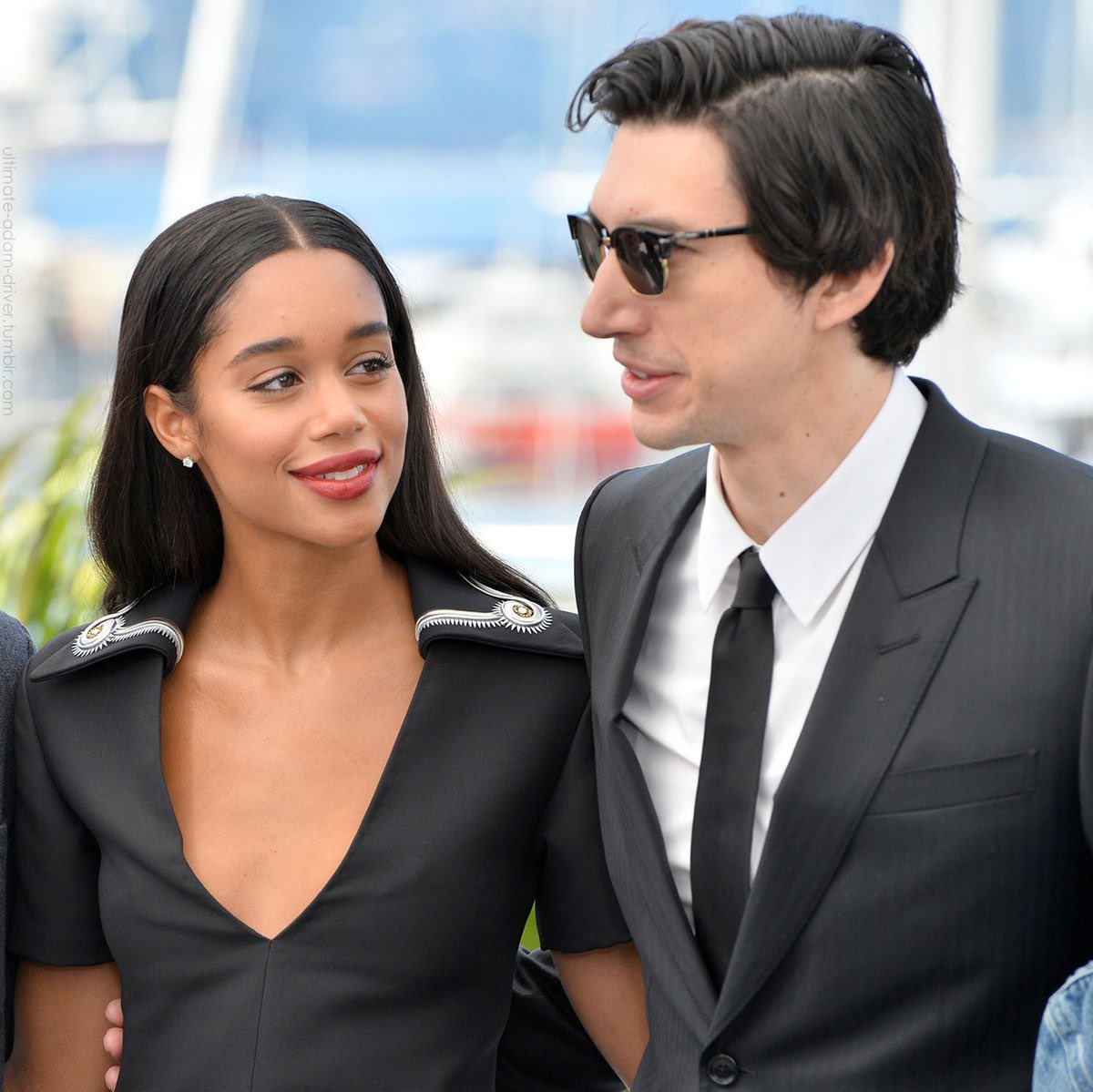 adam driver with laura harrier: a thread (alternative title: i am definitely bisexual)