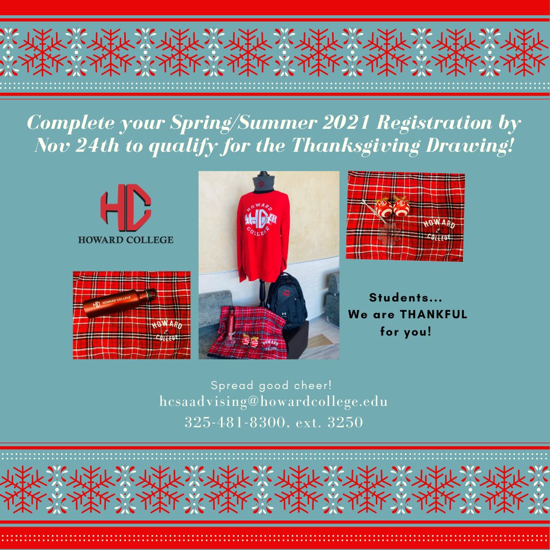 Tomorrow, November 24th is the last day to be entered to win this fun gift package to make sure you go into the Holiday season in style!! All you have to do is registers for Spring '21 classes and you could win!
#Timetofly #MakingDreamsReal #WarmfortheWinter