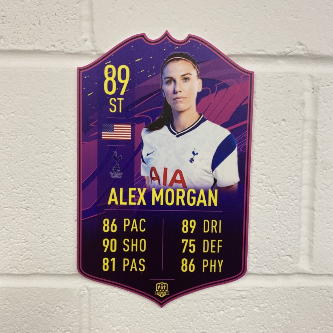 FUTLegendsCards's tweet photo. EXTRA TIME...😀

WIN this Alex Morgan FUT Card in our new Hero 21 design👍

To enter simply... 

-Like this post
- Follow FUT Legends page
- Retweet this post

Good Luck! Winner will be announced tomorrow. 😱 https://t.co/6hzQUpW1td