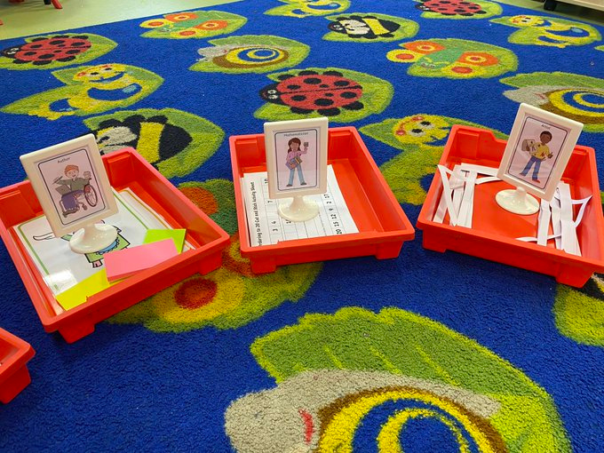 lightinguplearn's tweet photo. Great use of our #statesofbeing as continuous provision in Year 1, thank you for sharing with us @FairlawnSch. What are you going to be today?
*
*
#beingascientist
#beingageographer
#beinganengineer
#beingahistorian
#beinganartist
#beinganauthor
#lightinguplearning https://t.co/SyKvilZrNS