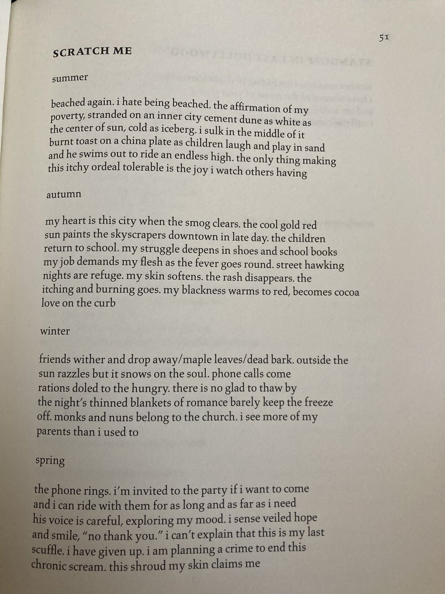 leavingslitmag's tweet photo. Check out this poem by Wanda Coleman, from her selected poems titled “Wicked Enchantment,” published by @blacksparrowprs https://t.co/gLa12UFFB1