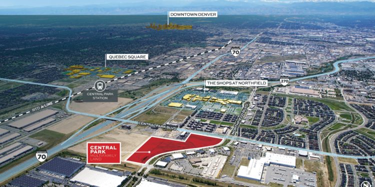 RockyMtnGroup's tweet photo. Multifamily development is coming to Central Park, CO. This is a great reminder that Central Park, formerly known as Stapleton, is ripe with opportunity. RMG's unique approach to planning, architecture and more is ideal for a better product. https://t.co/y0k81jGrE3 https://t.co/jbl4jpPzK4