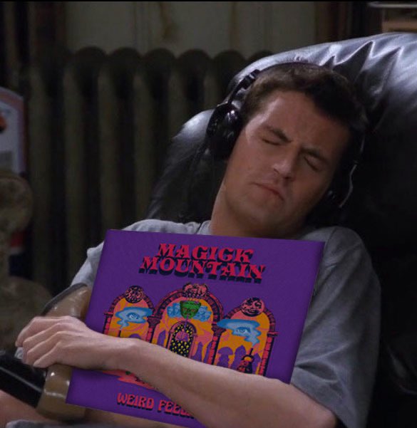 magickmntn's tweet image. It’s been 1 whole month since we released Weird Feelings! Time is strange in these strange times, so we hope our fuzz has brought you some joy...join our gang for updates and a Dec merch discount here - shorturl.at/klAKP
