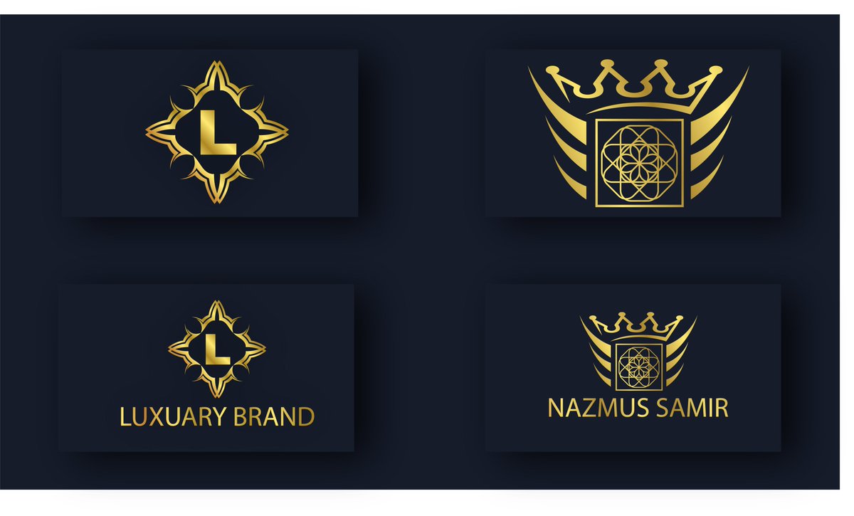 SamirNazmus's tweet photo. I am professional graphic designer. I will luxury logo design for your business. 
More info/ Order now:
Please visit my profile 
#logodesign #logos #luxuary https://t.co/Wdq6FGSJuo