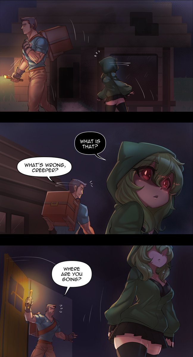 Creeper-Chan makes a terror inducing discovery... 