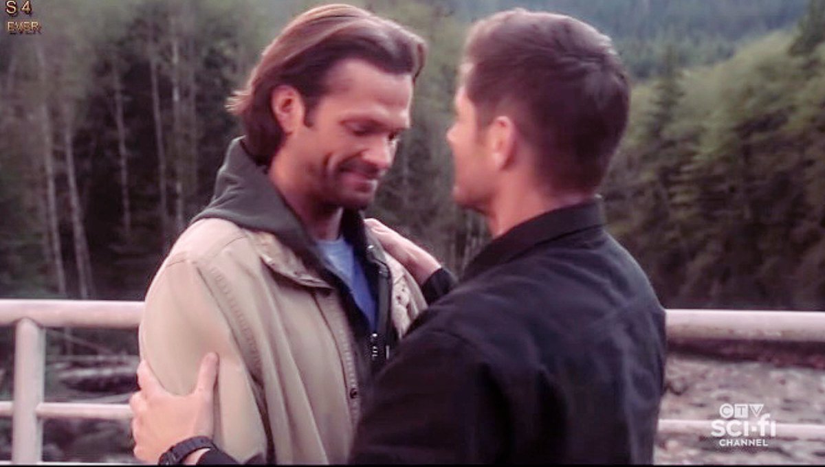 jrodackles_'s tweet photo. “We Took a moment to ourselves, just the 2 of us, in this  beautiful setting, thanked each other for sharing that journey, it was a special moment”—JA

J + J
Series finale- Carry On #Supernatural https://t.co/308RKgEOCx