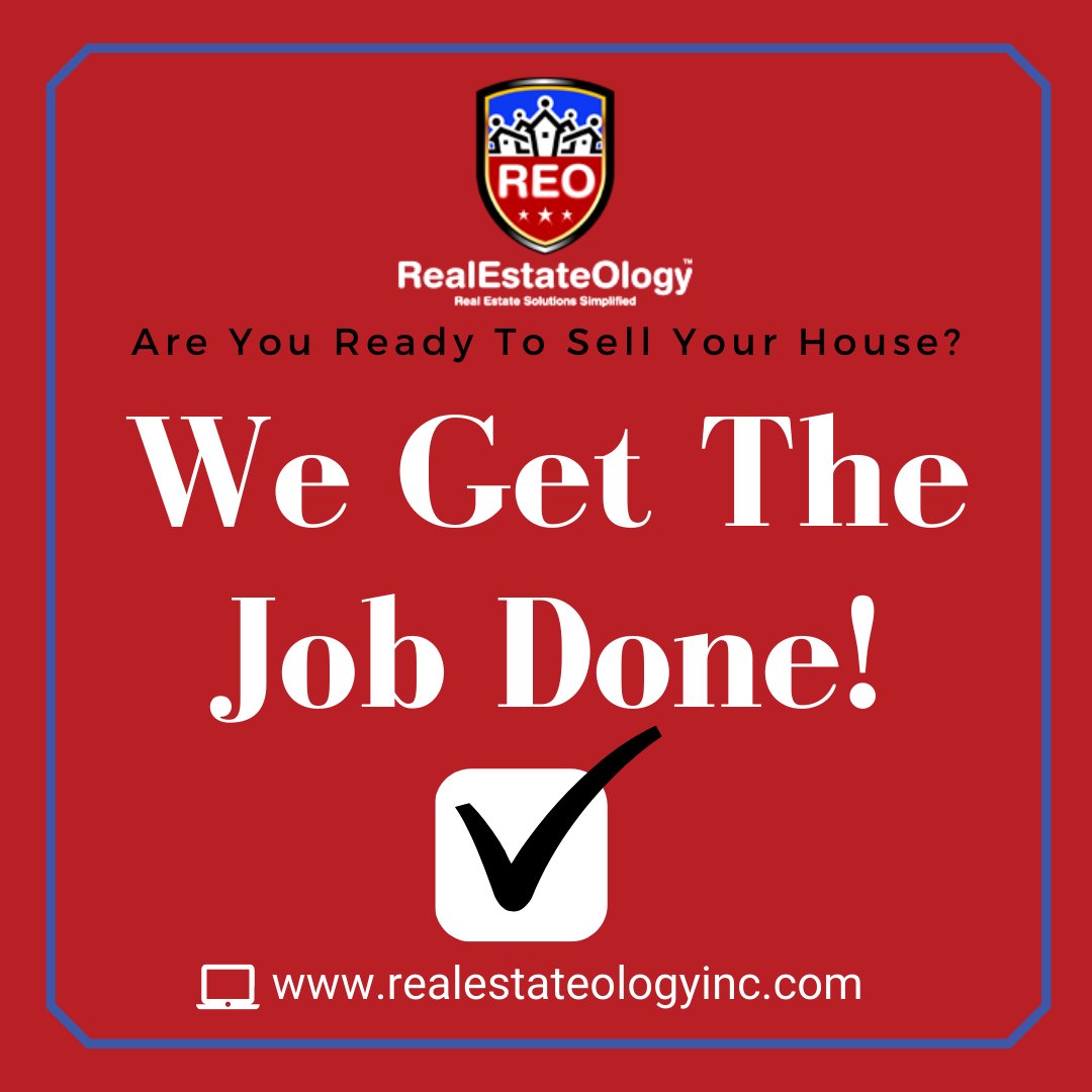 Are You Ready To Sell? 💲 Fast Cash Now 💲 ✔️ We Buy Real Estate ✔️ We Solve Problems 🎯 Satisfaction Guaranteed.

For more information, please visit 🌐
realestateologyinc.com and get the representation that you need and deserve.

#realestateology #realestate #stopforeclosure