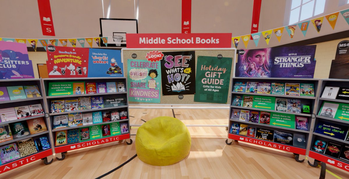The #Scholasticbookfair is coming to <a href="/MacBayMS/">Macatawa Bay Middle School</a> Nov 23 – Dec 6! The new virtual 360° book fair lets you browse the cases &amp; watch book trailers! Books ship home in time for the holidays. Scholastic gives 25% to our school when you shop! Link: bit.ly/MB_BF