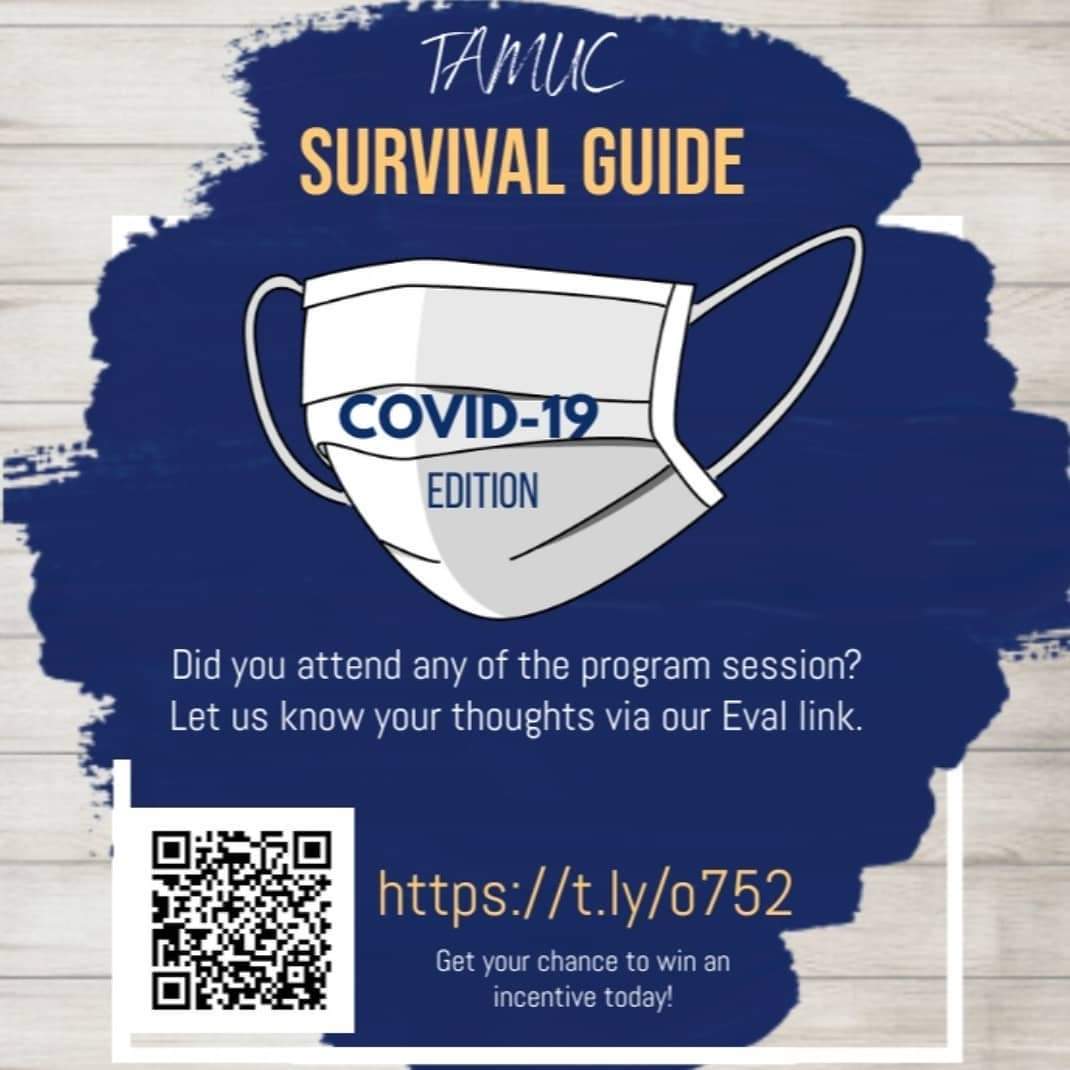 Tamuchhp1's tweet photo. Survey closes today. Share your feedback about the #CovidConvos program
Share your thoughts about our recent via this survey link --> https://t.co/0Rlc2lkPXk
.
.
#TAMUCvsCOVID #Covid19Program https://t.co/In3JtakG4F