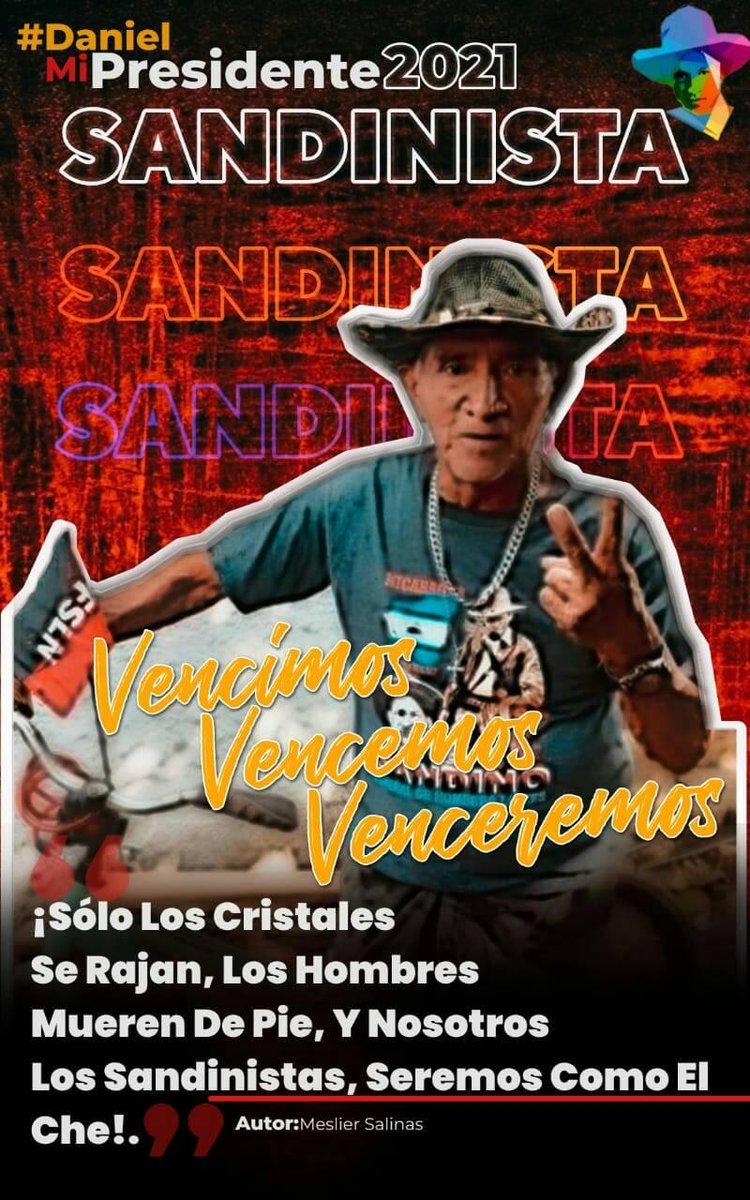 meslier_j's tweet photo. #DanielMiPresidente2021
#EnVictoriosaEsperanza2021
#NicaRed
Generación Del Sandinismo De Todos Los Tiempos, Reserva Moral De La Revolucion, En Todos Los Tiempos y Luchas Sandinistas Siempre,
Los Militantes Con Amor Y Dedicacion Desde Cualquier Punto Hacemos Revolucion. https://t.co/BgmBTtiIYR