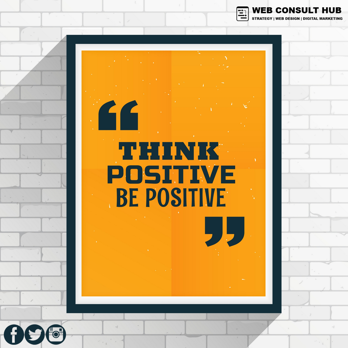 WebConsultHub's tweet image. Monday is the best motivation to Achieve your goals!
visit: webconsulthub.com
#mondaymotivation #monday #webdevelopment #webdesign #websitedesign #digitalmarketing #seo #emailmarketing