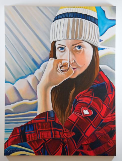 iconiccanuck's tweet photo. Spanning a decade, these pop art paintings by Brandy Saturley create an open dialogue of what it means to be Canadian. https://t.co/yUdywgJIfC #iconiccanuck™ #brandysaturley #canadianart https://t.co/92369BtLPL