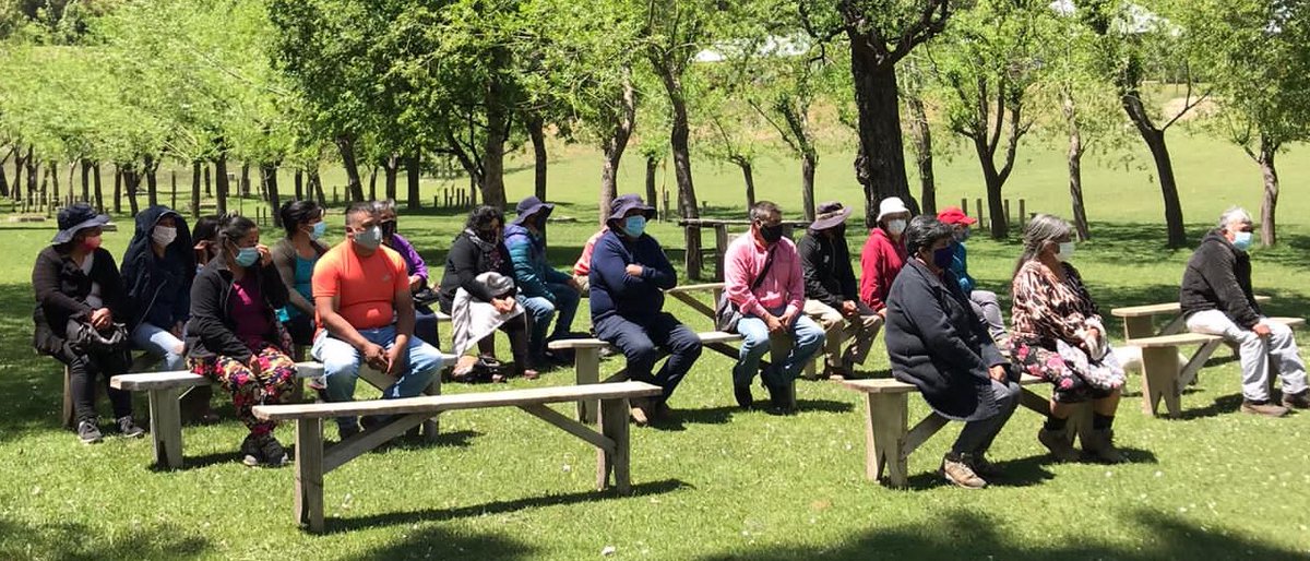 indaparaucania's tweet photo. A través del Programa Asesoría Técnica Especializada de #INDAP, sumado al trabajo articulado con la Seremi de Salud, 19 emprendedores del Turismo Rural de Lonquimay han disminuido sus brechas productivas, porque recibieron  sus carpetas con Resoluciones Sanitarias aprobadas 👍 https://t.co/lsE0T5wVOv