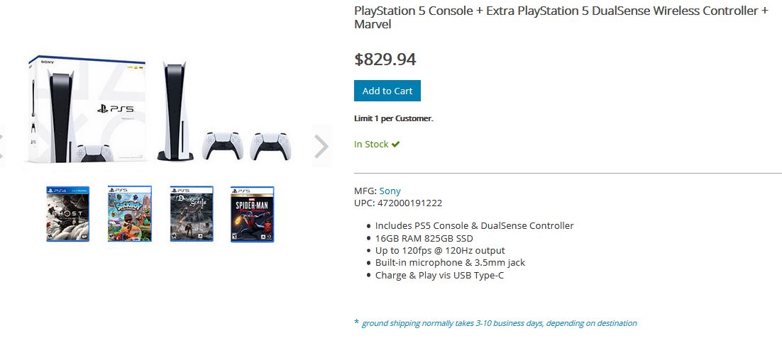 antonline playstation 5