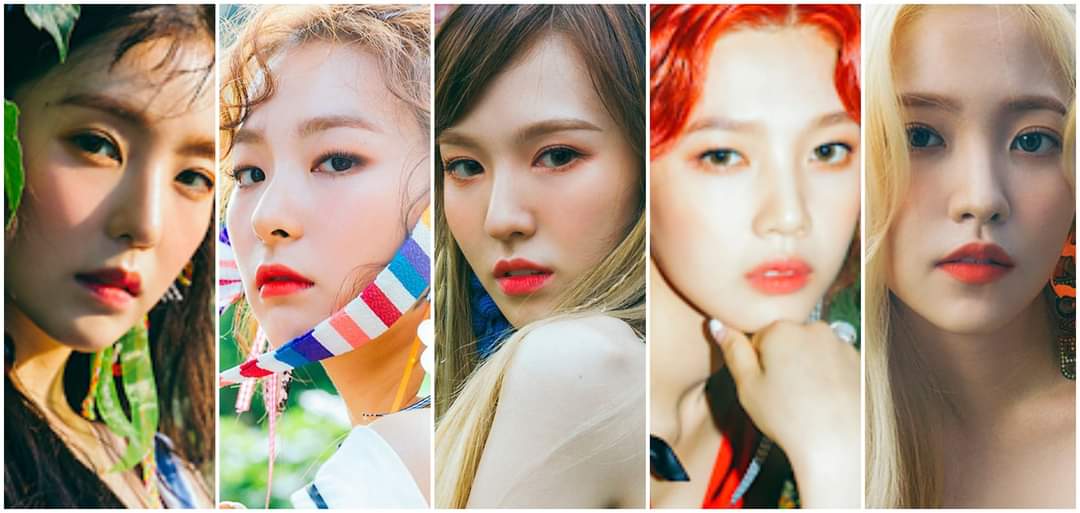 red velvet eras, but as you scroll its closer to their new comeback