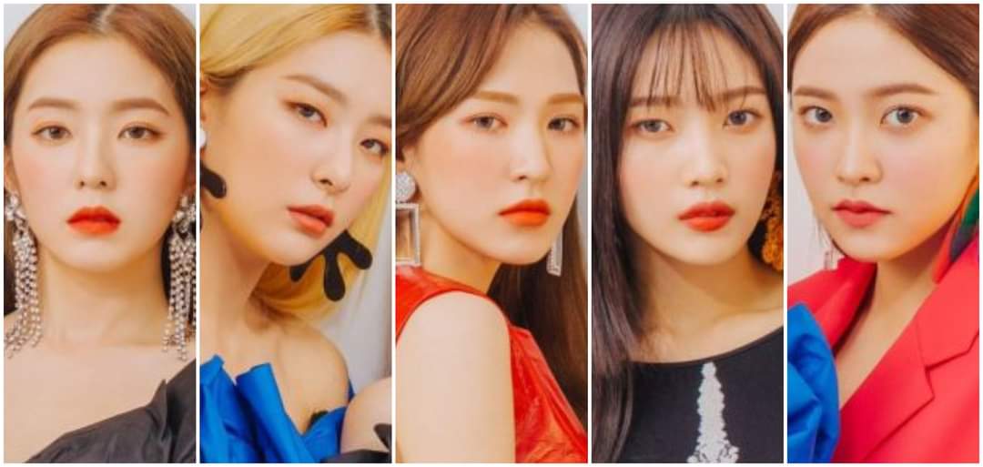 red velvet eras, but as you scroll its closer to their new comeback