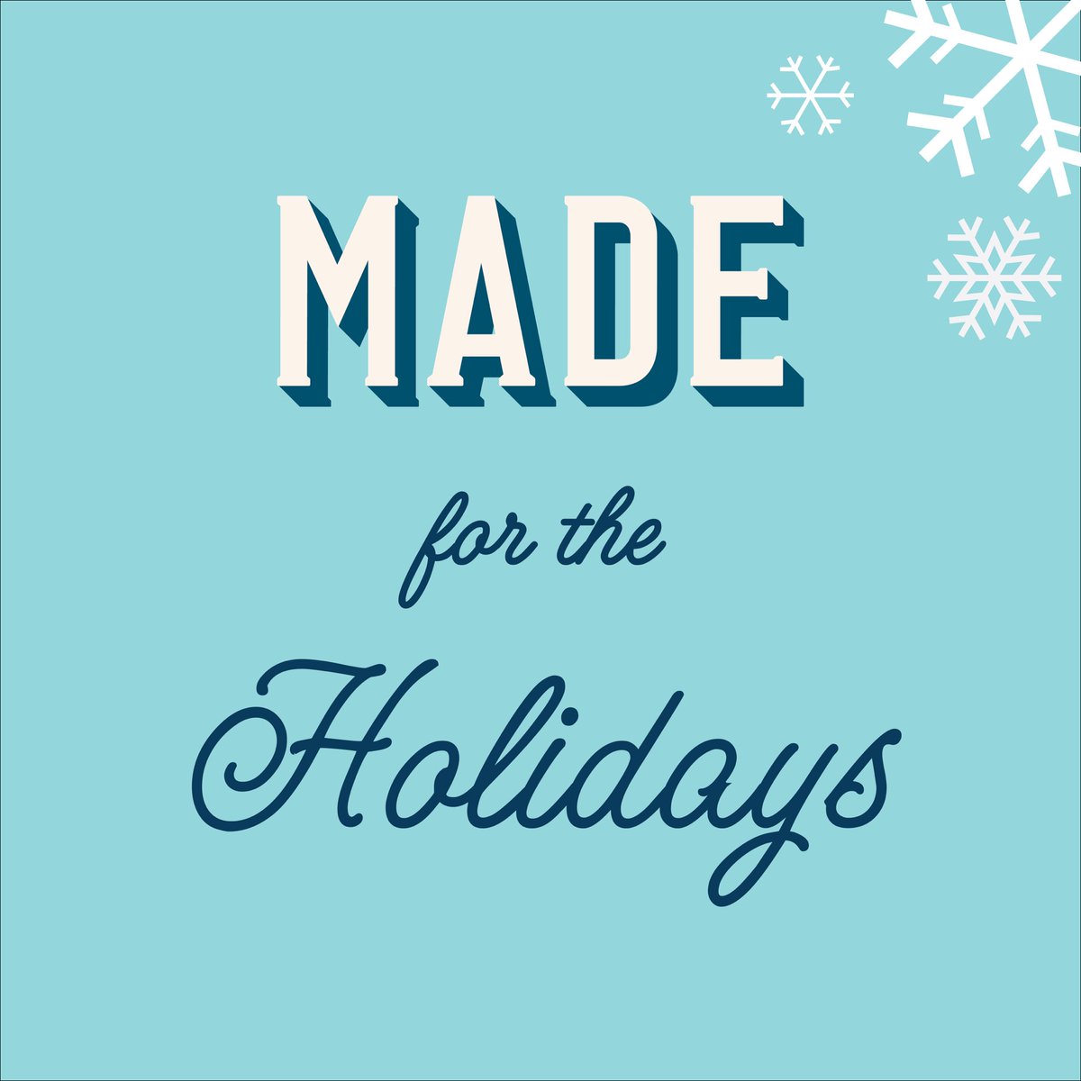 Let’s add a little cheer to this year, shall we? 5 weeks of holiday deals starts TOMORROW! Each week leading up to Dec 25th we will feature a sweet deal on a different MADE product. We’ve got the brews for everyone on your list. Tune in tomorrow ✨
...

#blackfriday #holiday