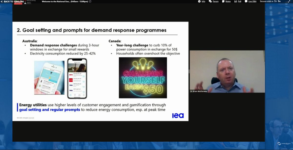 Some utilities are making  #DemandManagement fun, acknowledging that not every consumer will have a spreadsheet of their energy use compared with the weather & presence of their children, like EEC CEO  @lukemenzel