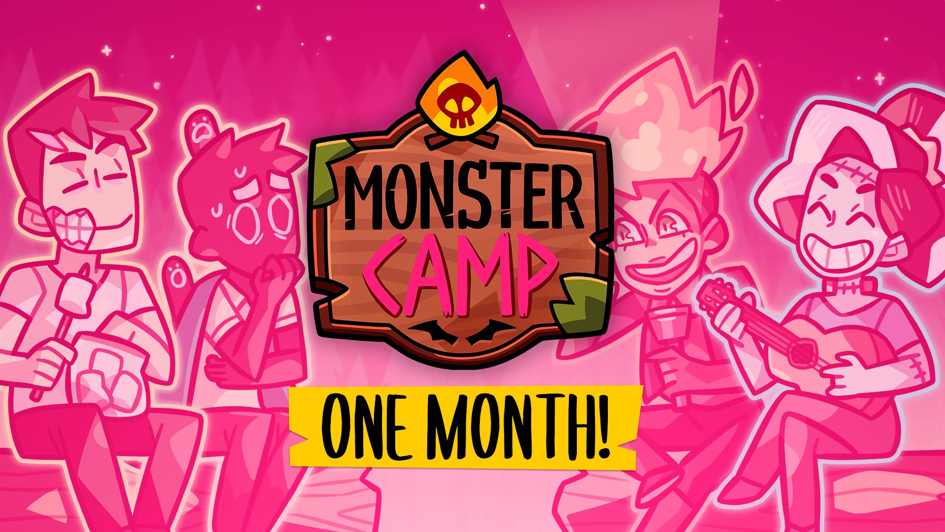 Monster Camp is OUT NOW! 🎃 on Twitter "MONSTER CAMP ONE MONTH! 🎃