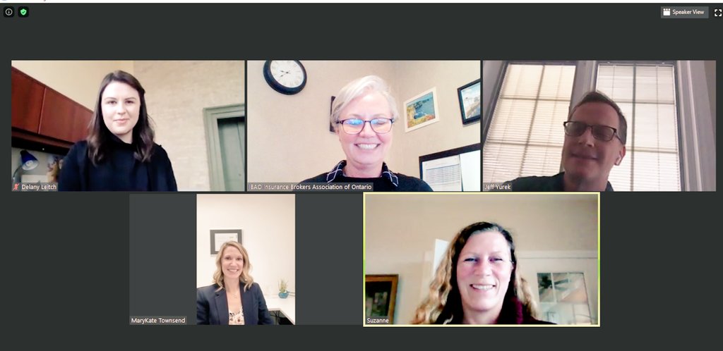 TraciBoland's tweet image. Thank you to @JeffYurekMPP who spoke with us today for  @IBAOntario virtual Queen’s Park meetings.  We discussed issues impacting our community and the insurance industry.  #OntarioBrokers #ForConsumers #ThankYou 
@Squeezi88