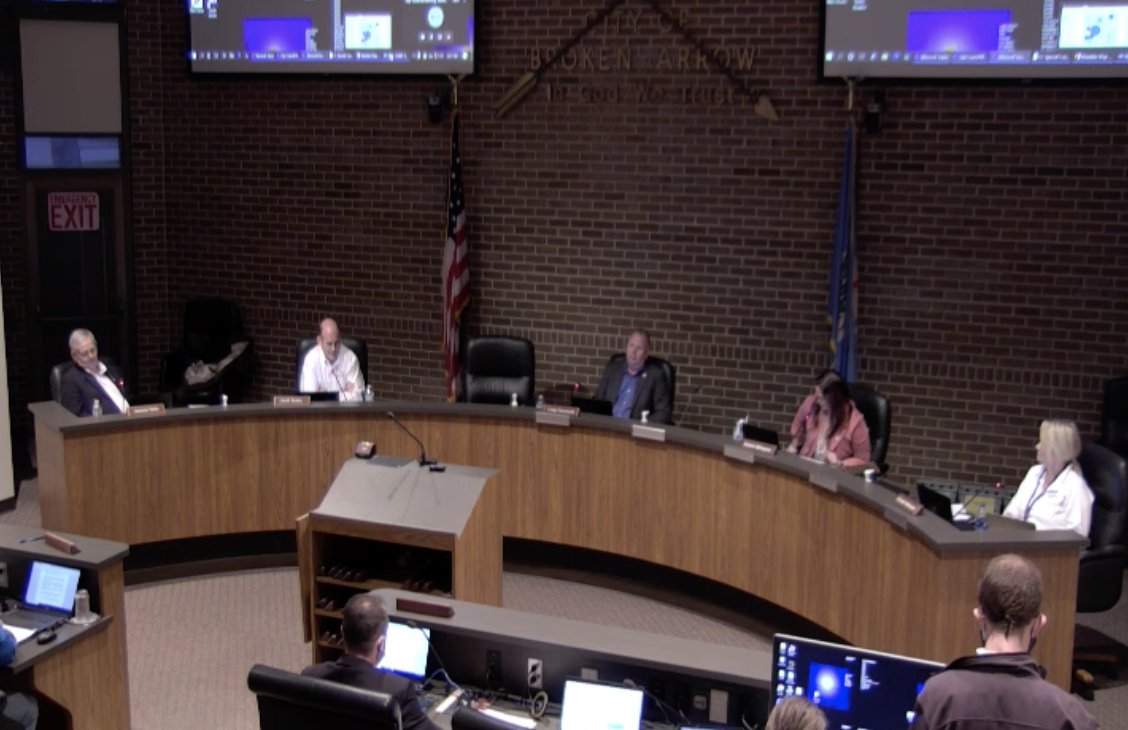 Broken Arrow City Council about to vote on whether they want to pass a resolution "strongly encouraging the use of masks"There was a ton of misinformation about masks/COVID at their last meeting so I wouldn't take it as a given that even this will pass, but, let's see