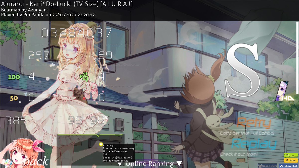 PoiPandable's tweet photo. i never use this but i finally got a 300pp play after playing for over 6 years (even if this map sucks SO much lol) https://t.co/M9U2hopfA6