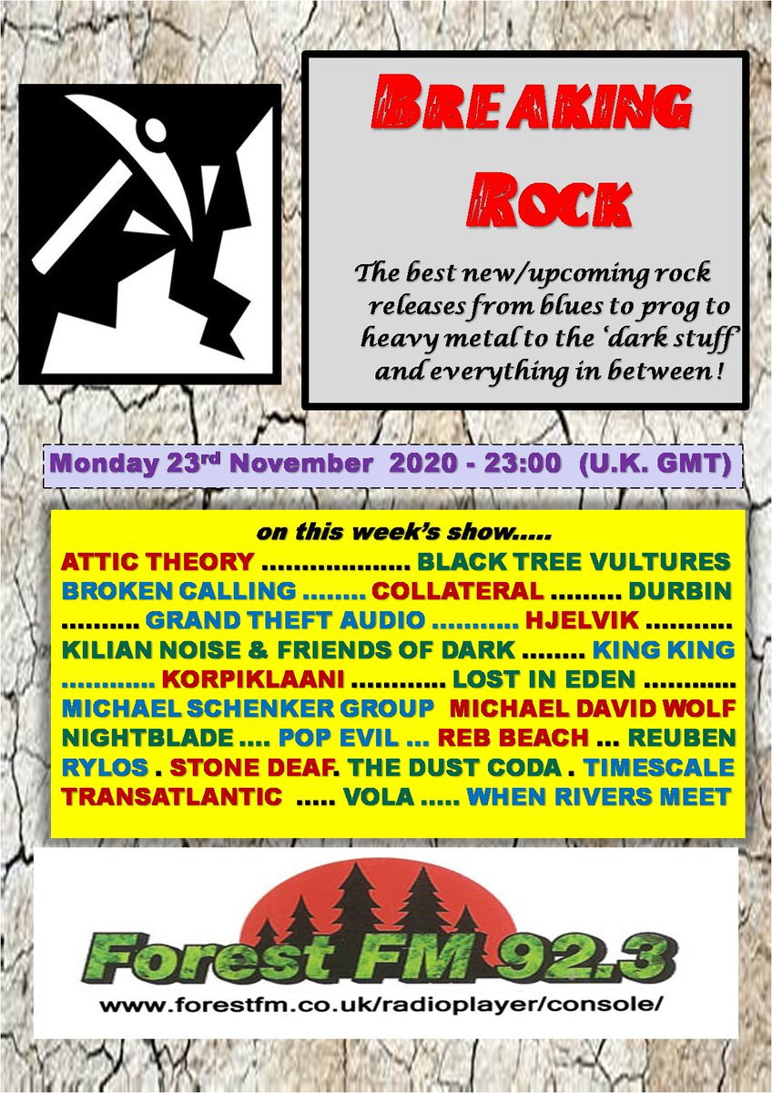 pjbreakingrock's tweet photo. on air shortly with @pjbreakingrock #radioshow @ForestFM #Glasgow #NWOCR band @KingKingUK with #IWillNotFall off their latest album out recently ... #Maverick ... stream now on https://t.co/sjudUtZAIW https://t.co/7K4ijvUMzl