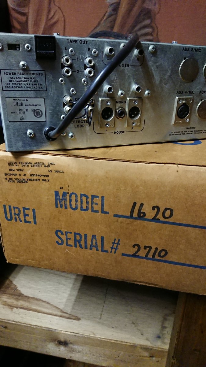 当時のリチャードロングから譲り受けた#1000は去年売ったんだけど、今回はクローズして１番最初に片付け我が家に持って帰ったこれは2000番だった🤣