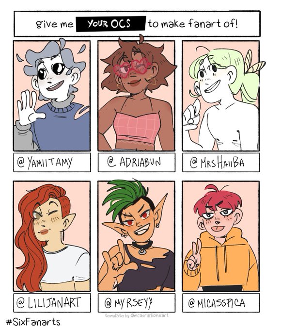 okay this was So much Fun!!!!! I'm drawing the rest tomorrow bcs they're all so cute cries also sorry i destroyed their designs ? 