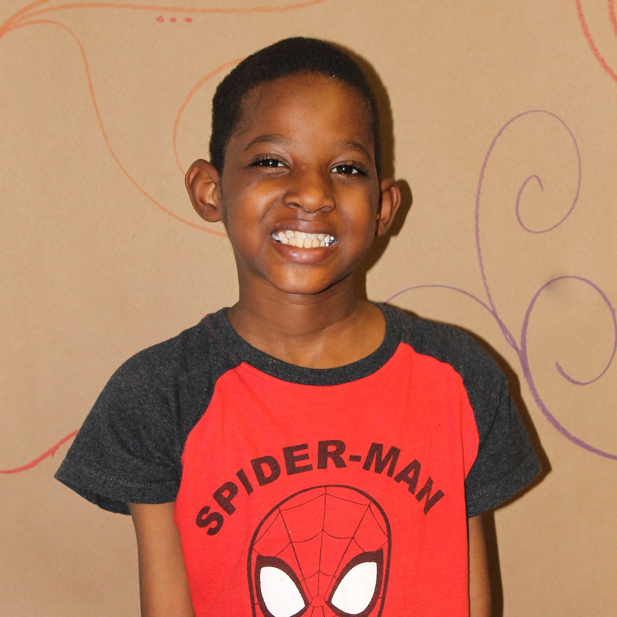 This Thanksgiving Herbert, age 8, says he is thankful for "the meals, the park and the classes I attend."

What are you thankful for?