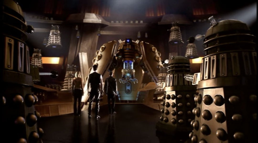 13) Bad Wolf/The Parting of the Ways (9th Doctor)The epic finale of Christopher Eccleston, my favorite Doctor!It's so great on every level, and it's one of the only times were the Dalek are really considered like a serious threat.And it started by a Weakest Link parody...