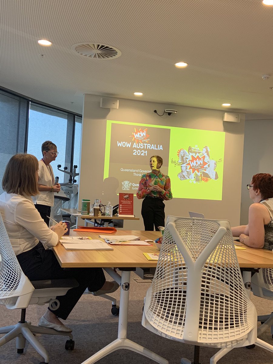 Craigokane's tweet photo. It’s a @WOWTweetAus everyday when you’re in the presence of @cathyhunt66 Looking ahead to the WOW Festival in 2021, maximising Women’s voices across the regions of Queensland 🌟 https://t.co/oS3z0YpUjx