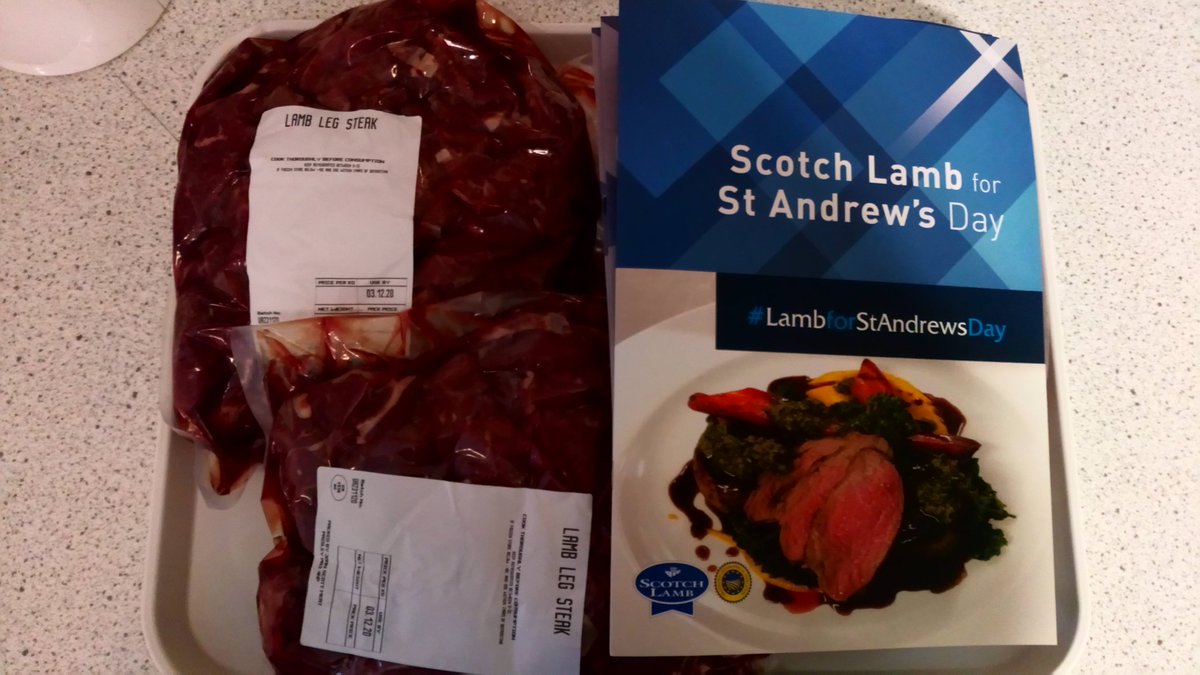 S4s will be making this next week delivery of lamb arrived today @ScotchKitchenSc