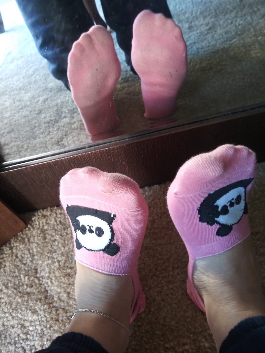 SolesSassy's tweet photo. Loving my cute little Panda socks. Just piddling around at home today. What are you up to?
#FOOTFETİSH #cutefeet #sockfetish #feetpics #sexysoles #dirtysoles #dirtysocks #smellmyfeet #sniffmysoles https://t.co/FMNfG1Ld6e