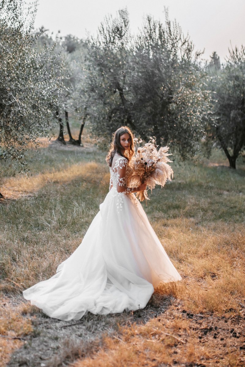 The illusion lace on Allure Bridals Rachelle is breathtaking! 😍#allurebridals #bridetobe