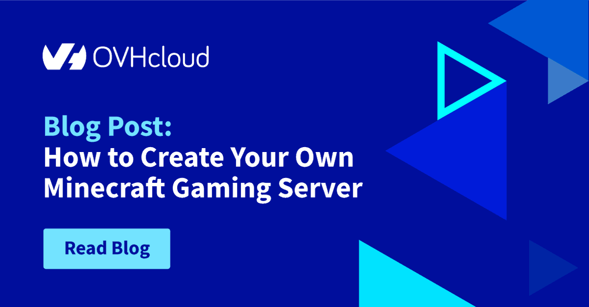 OVHcloud_US's tweet photo. Hit pause on the subscription!! Host #Minecraft on your own #gamingserver. Check out our latest #OVHcloudBlog post to learn all about creating your own Minecraft gaming server: https://t.co/Nm31S1HwwE https://t.co/5E8QhB6Mqw