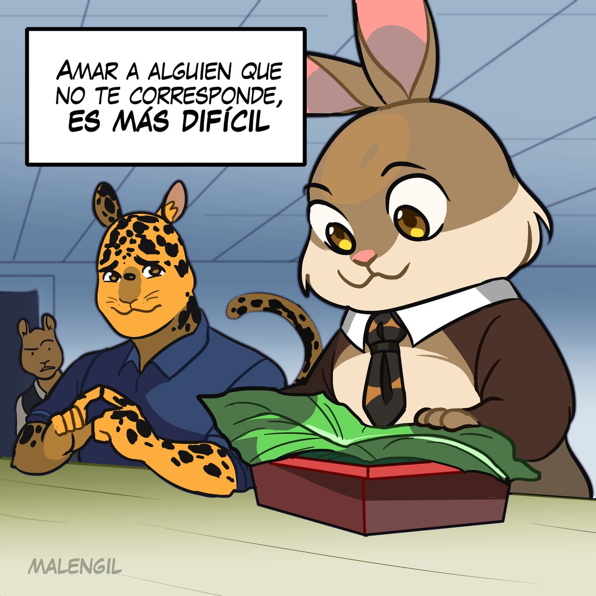COMIC CONEJITO GODIN #25: AMOR (1/2)

El amor nunca es sencillo no importa por donde lo mires, o no

TODOS LOS CAPITULOS CON MEJOR CALIDAD: https://t.co/VkL6KqBM0u 