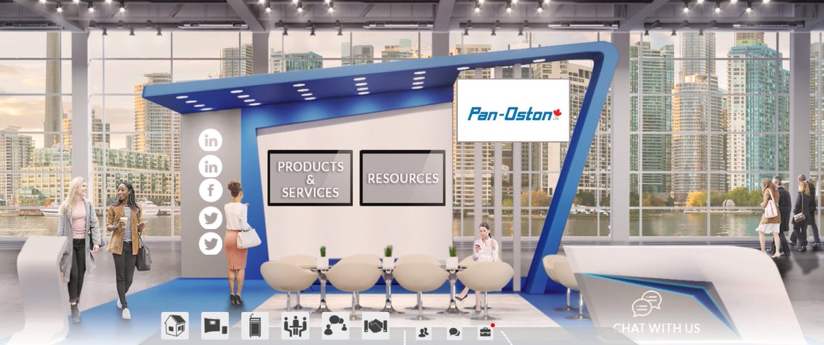 We're set up with <a href="/PanOstonCanada/">Pan-Oston Canada</a> for #GICShow20! 
Come visit our virtual booth Nov 24 - 26 to learn more about grocery innovations! We're proud to be at this virtual tradeshow &amp; conference designed to bring together customers and sector stakeholders to discuss grocery trends.