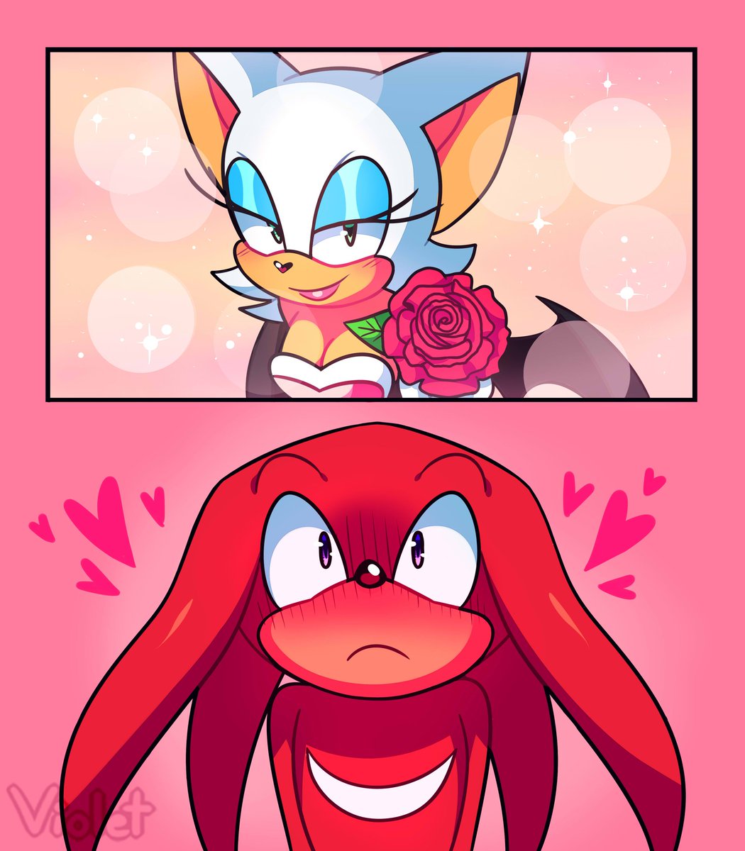 #knuxougeweek2020 day 1: charm Bc who wouldn't fall for her? 😳💕