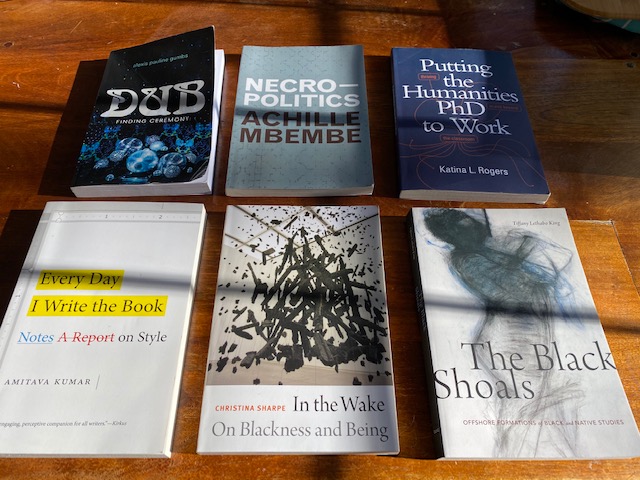 NeverEasy921's tweet photo. Thank you for supporting the @DukePress sale and university press publishing. Here are my favorite DUP titles. @alexispauline @katinalynn @hystericalblkns @LethaboKing @amitavakumar and Achille Mbembe. #thehourislate #codeFall2020 https://t.co/CNlwXrStcz