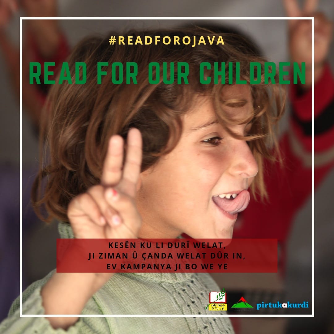 Allez sur le site de pirtûka kurdî 👇
pirtukakurdi.com
Faites vos achats avec le code "ROJAVA" et %10 de chaque achat sera versé pour le projet d'éducation des enfants de Rojava. 
Plus qu'une semaine, n'attendez plus !