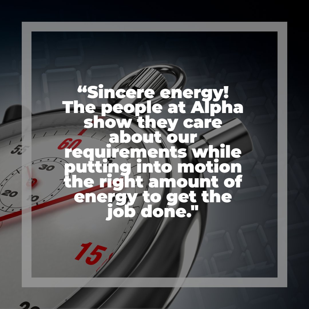 alphametalfin's tweet photo. One of Alpha's customer testimonials...

#loveyourcustomers #energy #customerservice https://t.co/PBPnyvJccg