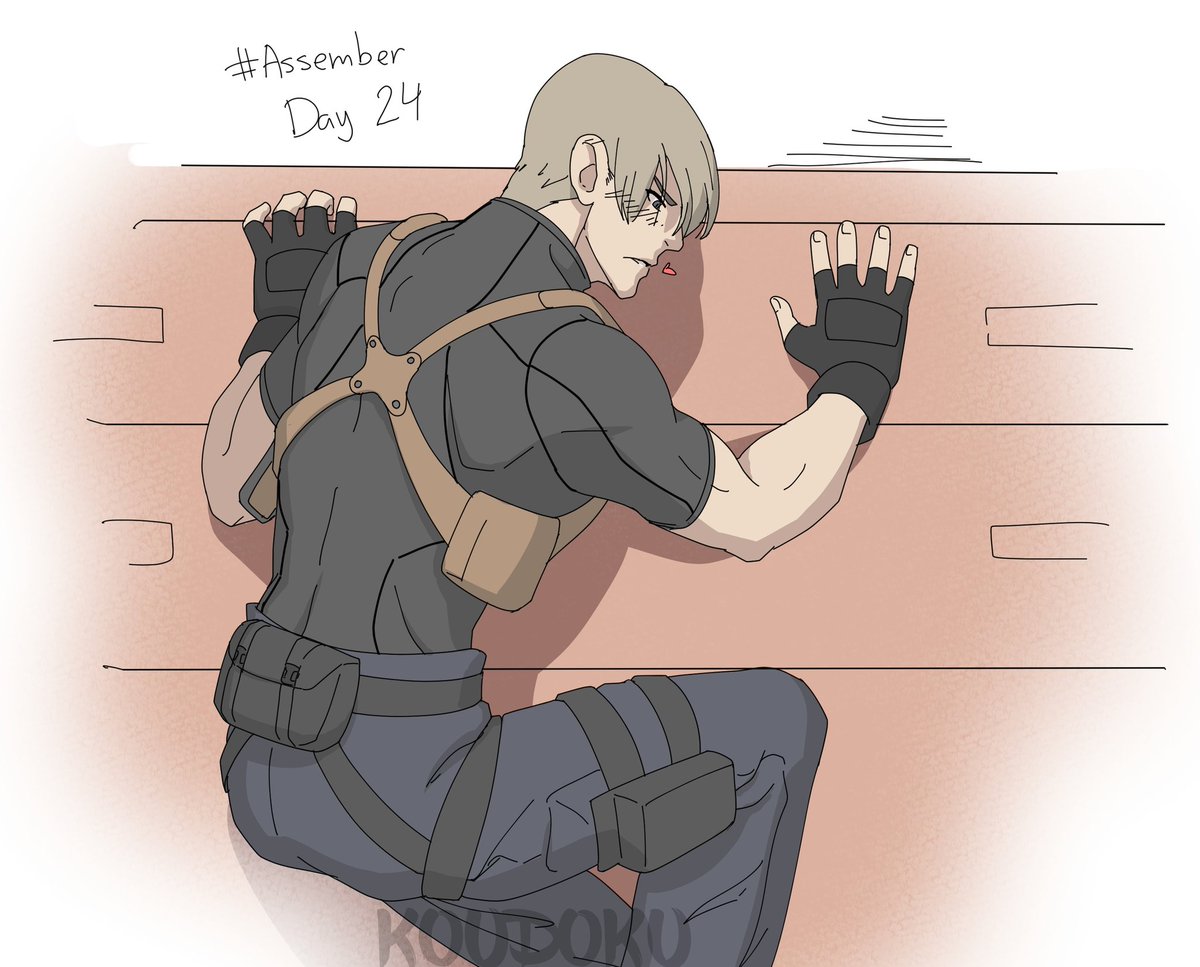 koudokutentacle's tweet photo. #Assember
Day 24
Leon S Kennedy and bug in RE 4) https://t.co/eJyVY4OKzJ