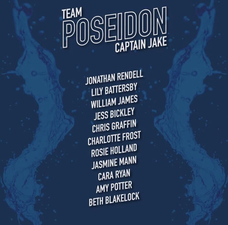 Introducing our 3 teams for the 1st ever round of the virtual National University League. Let the battle commence 💪🏊‍♂️🔥
#TeamNeptune #CaptainJosh
#TeamAmphitrite #CaptainAmber
#TeamPoseidon #CaptainJake