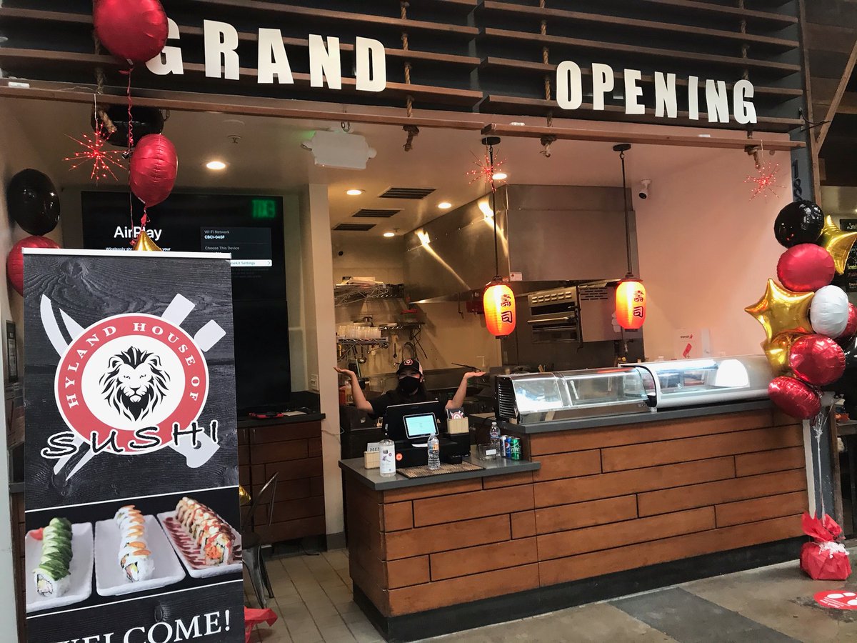 Hyland House of Sushi joins <a href="/SPSMarket/">SanPedroSquareMarket</a>. Try out their high quality rolls and apps. #sushi #dtsjopen