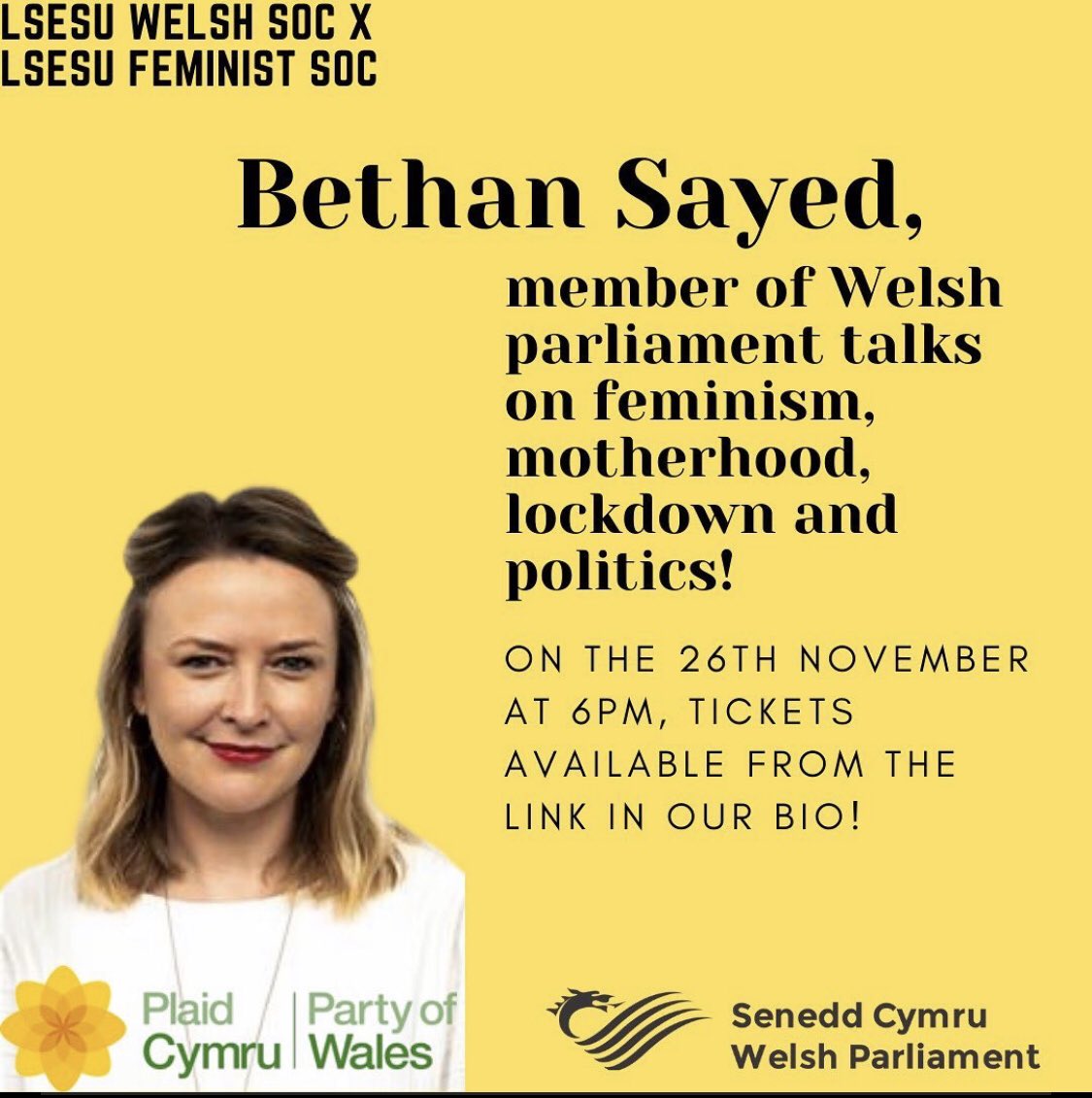 Get your free tickets for this Thursday!  
Click this link : lsesu.com/ents/event/107…