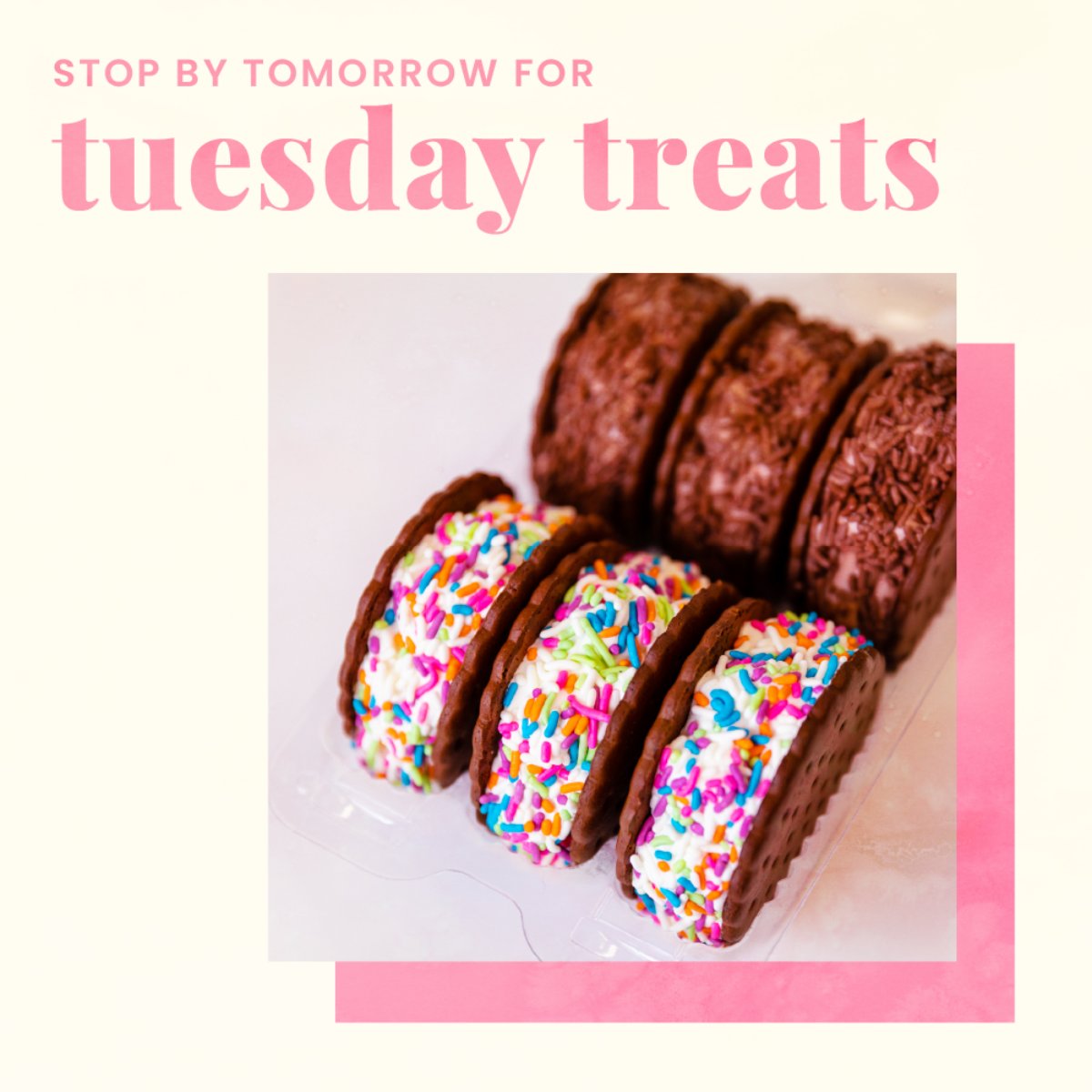 MagicFountain1's tweet photo. Don't forget to satisfy your sweet tooth tomorrow from 10 AM to 4 PM! We've got tons of tasty treats to choose from. https://t.co/kD4j13o75S