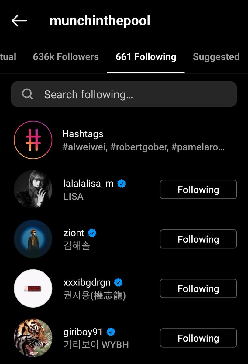 aomg rapper woo won jae is also following lisa on instagram. he also participated in smtm6 where he finished in 3rd place