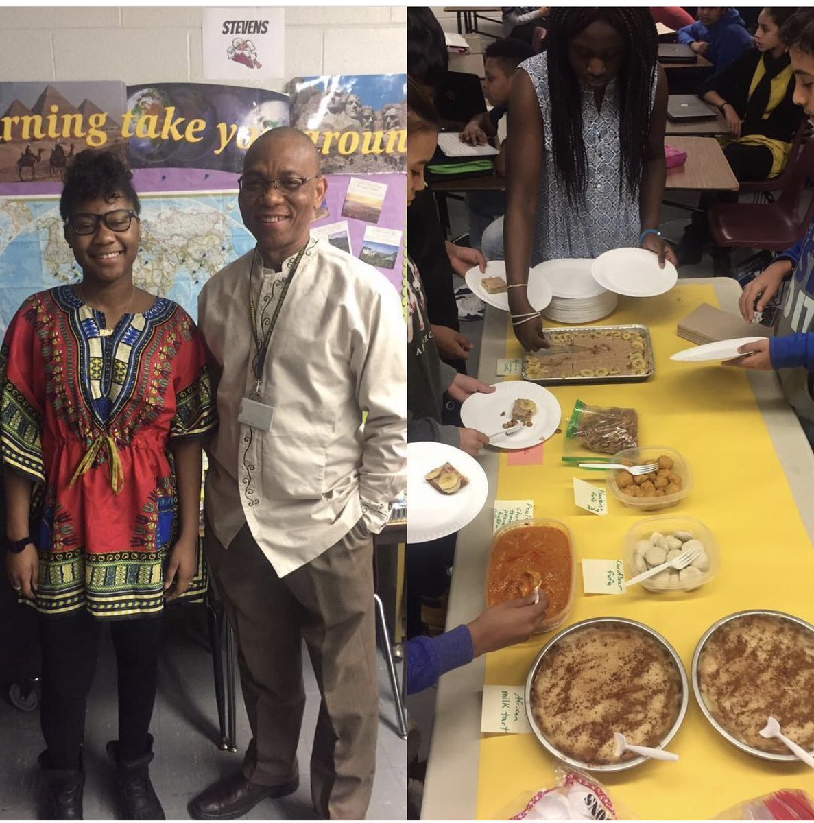 Mrs.H (@mrsheagney) on Twitter photo CONGRATULATIONS to Mr. Abraham Gulama who was awarded Support Staff of the Year at TJMS today! He is a valued member of our period 7 class and has contributed his first hand knowledge of West Africa during our unit of study for several years now! πππ»βοΈ <a href="/TJ_pawesome/">Thomas Jefferson MS</a> CONGRATULATIONS to Mr. Abraham Gulama who was awarded Support Staff of the Year at TJMS today! He is a valued member of our period 7 class and has contributed his first hand knowledge of West Africa during our unit of study for several years now! πππ»βοΈ <a href="/TJ_pawesome/">Thomas Jefferson MS</a>